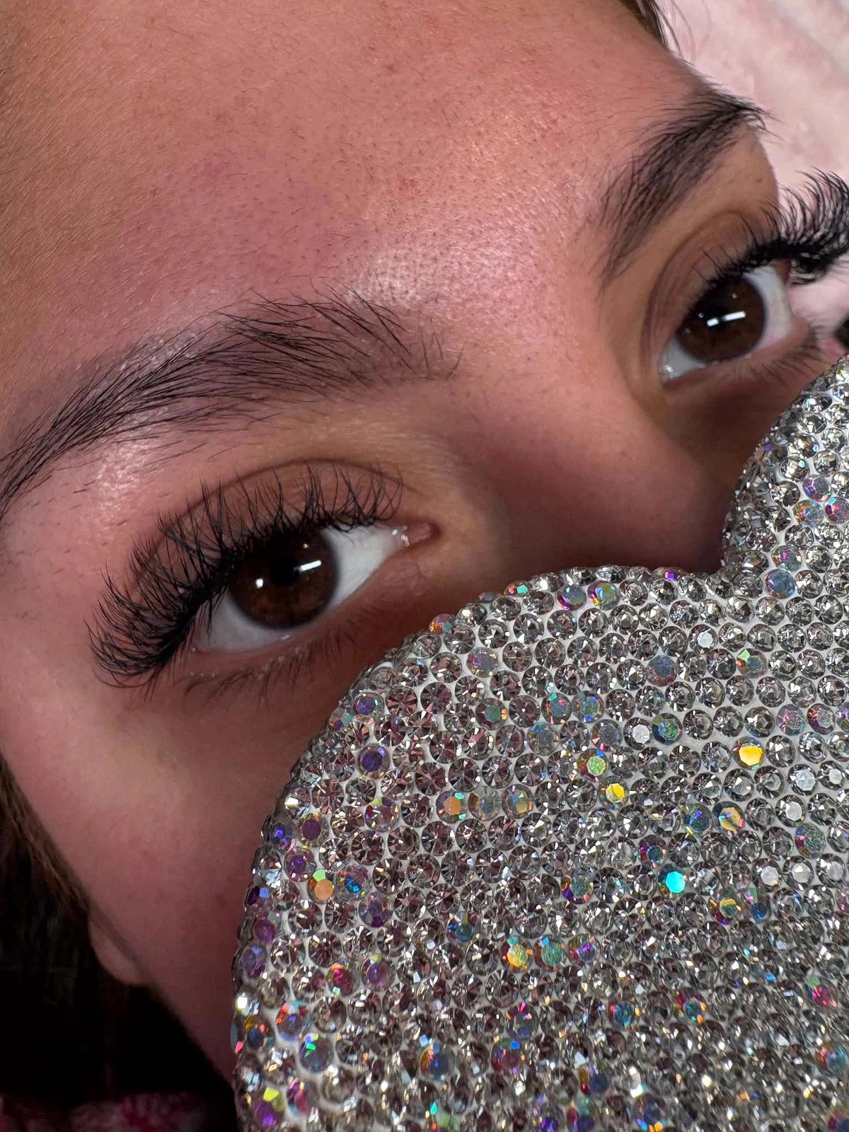 Another lash work detail