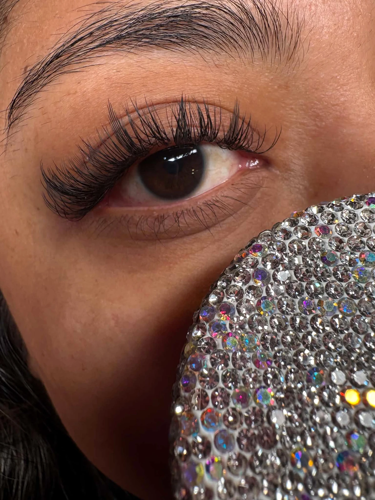Finished lash look