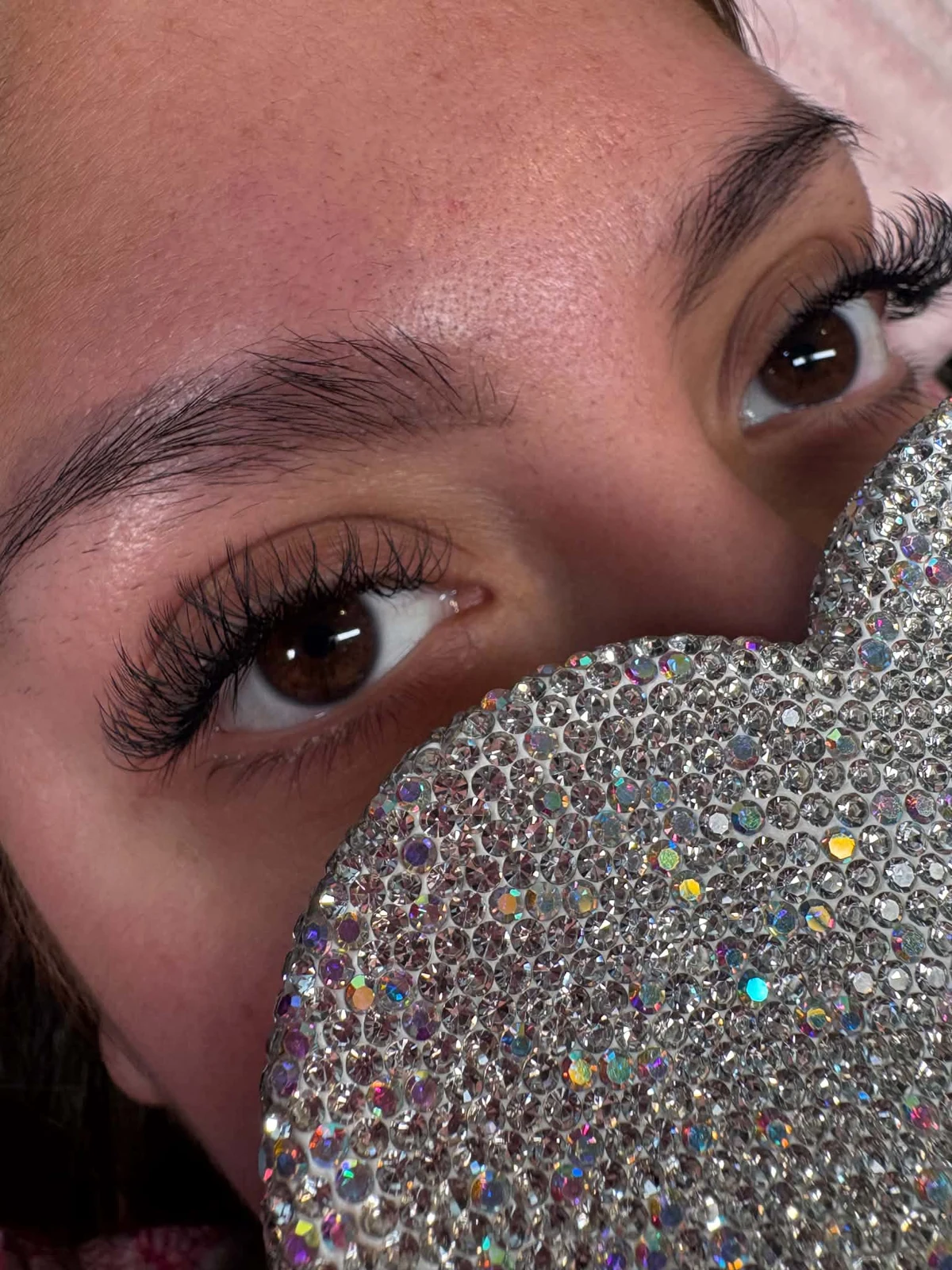 Another completed lash look